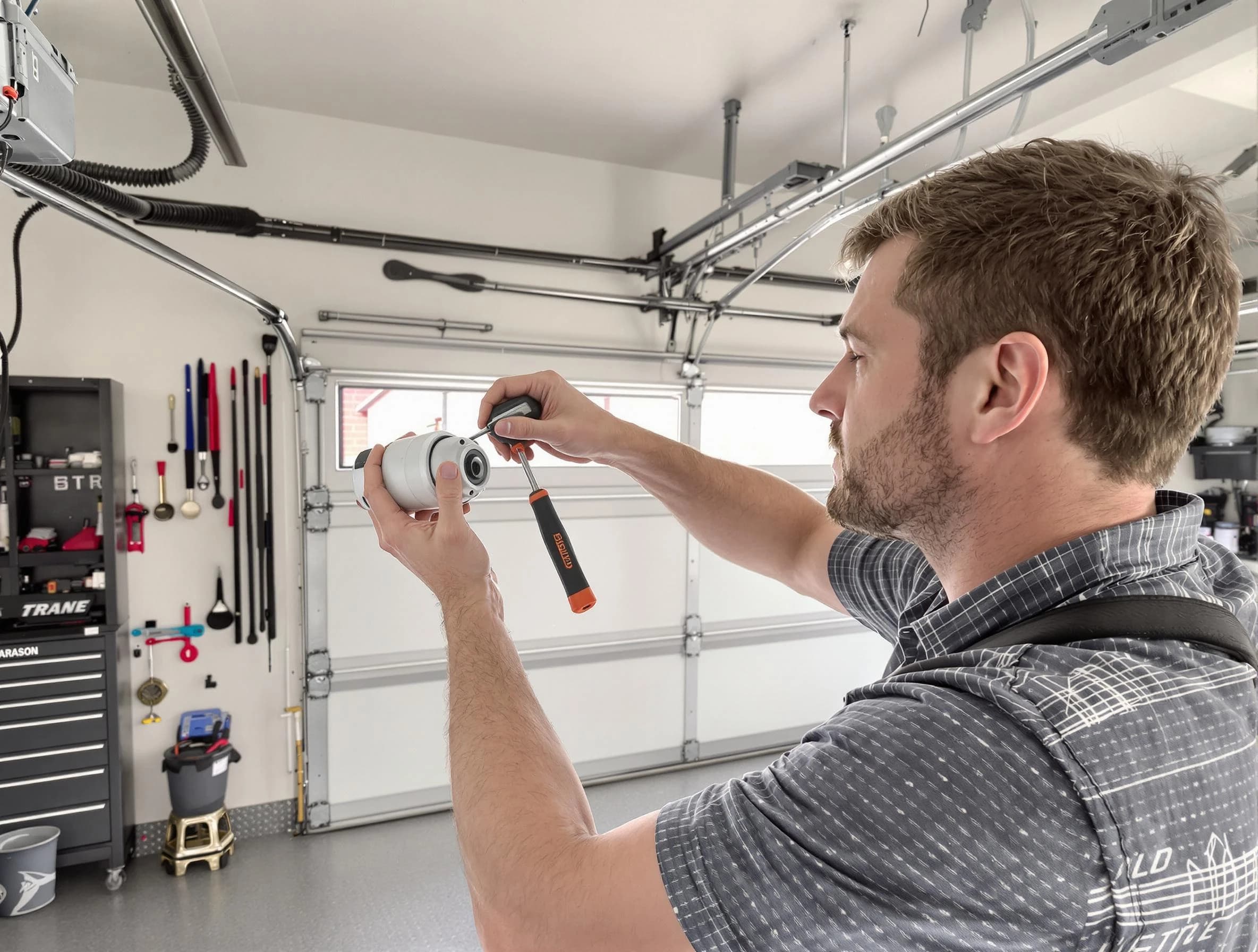 Garage door opener repair service by Cecil Garage Door Repair in Cecil