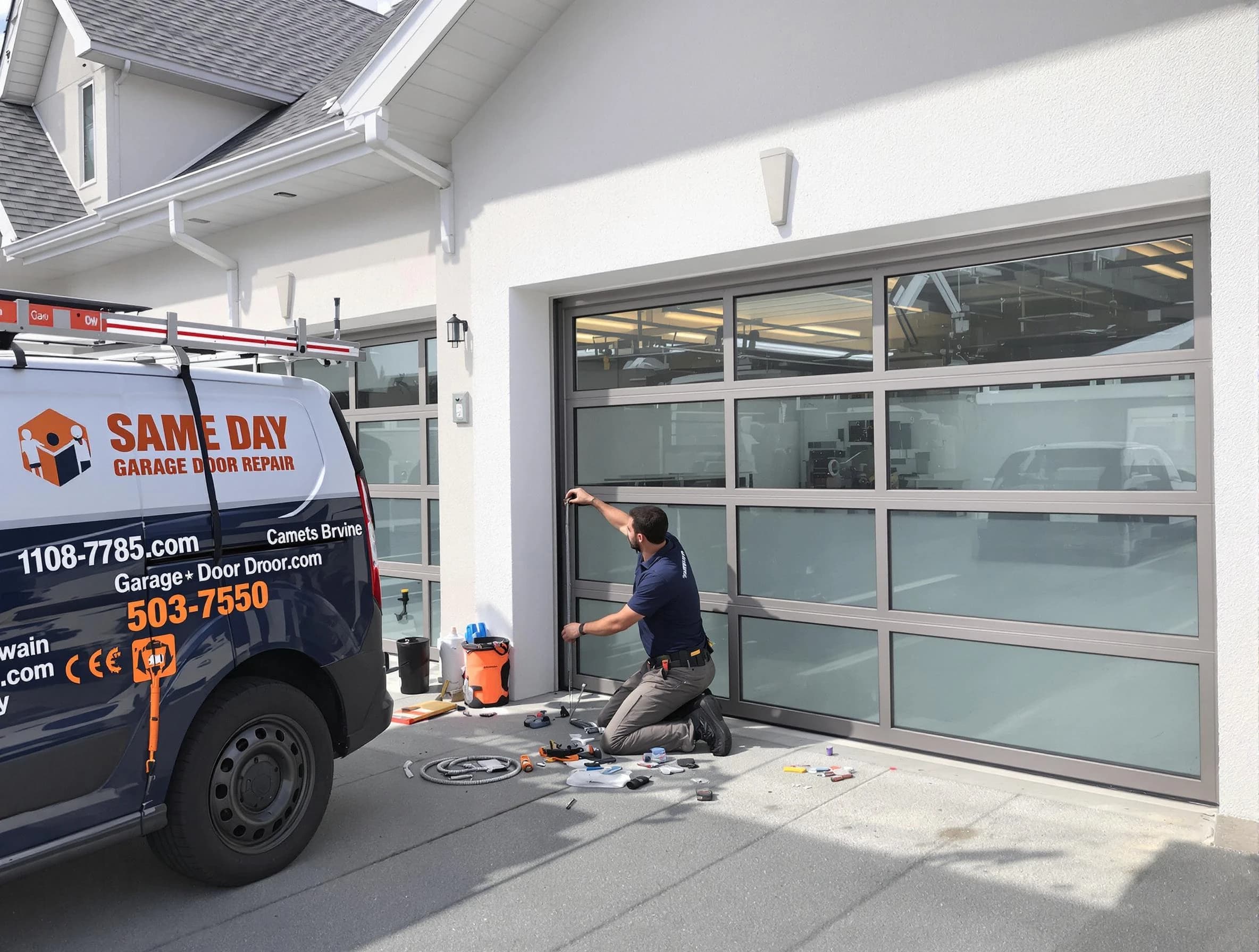 Same-day garage door repair service by Cecil Garage Door Repair in Cecil
