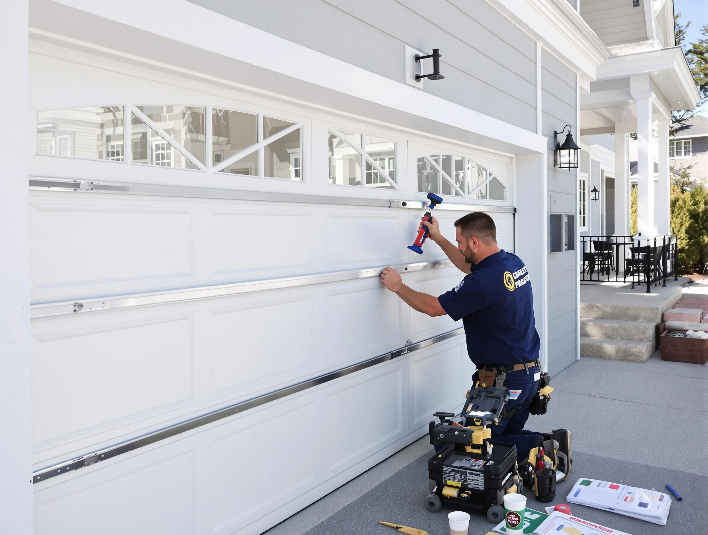 Professional garage door installation by Cecil Garage Door Repair in Cecil