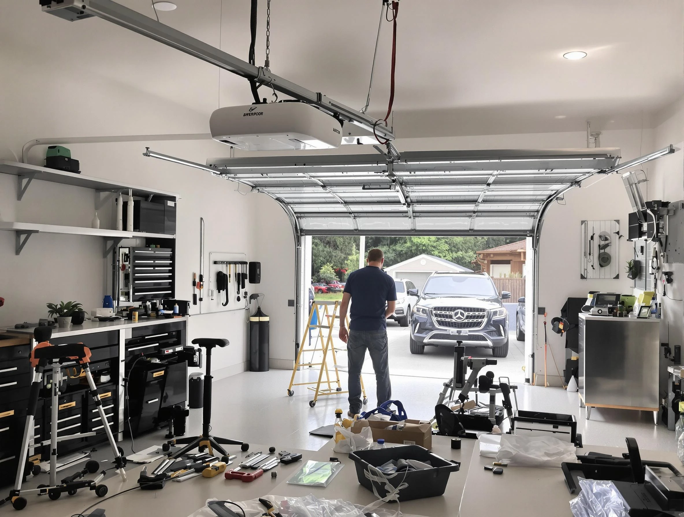 Garage door opener installation by Cecil Garage Door Repair in Cecil